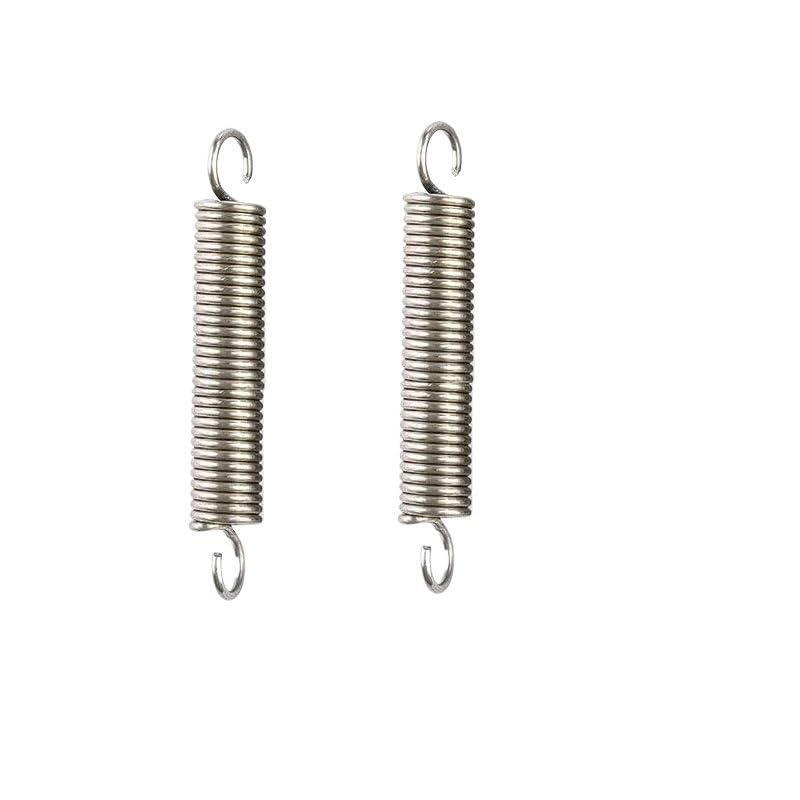 Lot 10 Ressorts Traction Inox 304 – 85mm Long, Ø Ext 18mm, Fil 2.5mm, Charge Max ~12.8 Kg