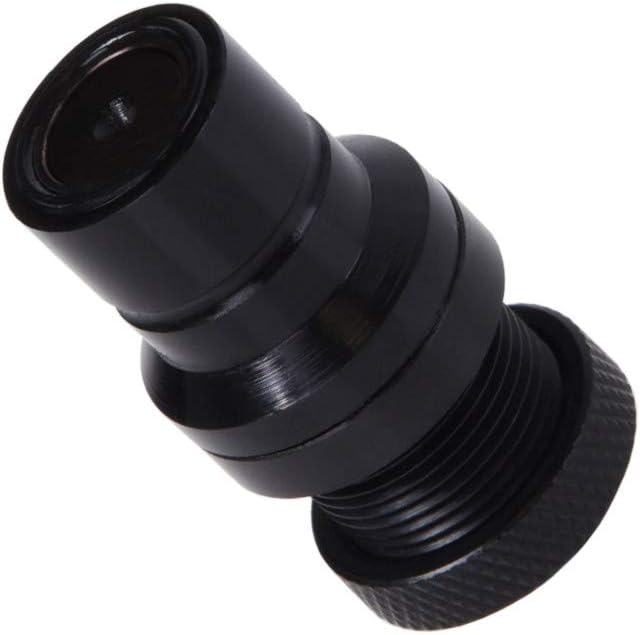 Alphacool Eiszapfen Quick Coupling Male Bulkhead G1/4 Inner Thread - Deep Black