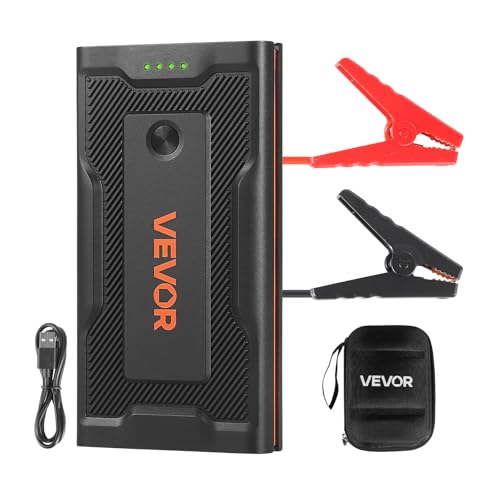 VEVOR Avviatore di Emergenza Portatile Picco da 1000A Batteria per