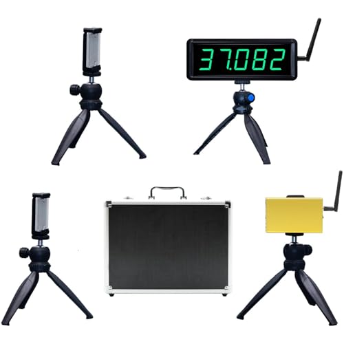F-winner Laser Timer for Sprints Stopwatch for Track 40 60 Yard Dash Electronic Stopwatch for Running Football Track & Field Speed Training Battery Powered Race Timer