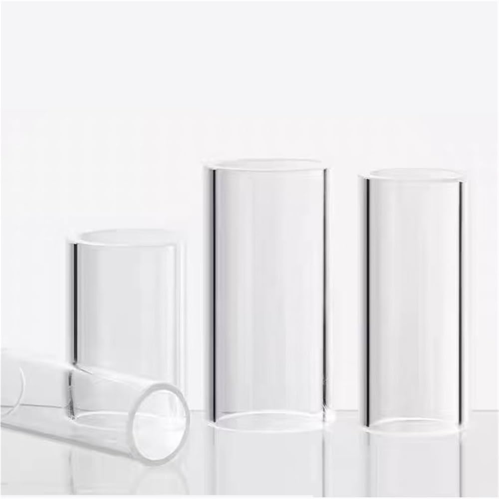 Verre de vue en borosilicate Tube en verre transparent creux de 150 mm, tube à haute teneur borosilicate for drainage laboratoire, 1 pièce(80x7mm)