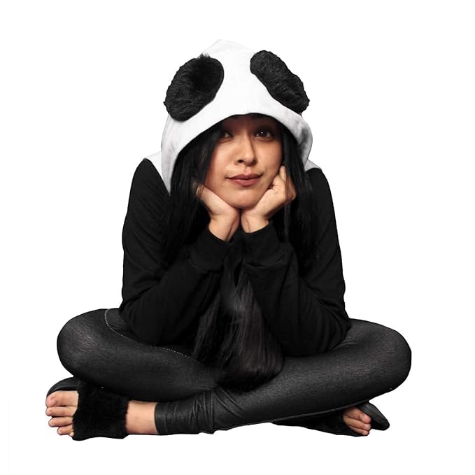 Image of Women's Cotton Round Neck Hoodie