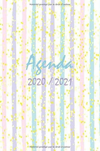 Agenda Scolaire 2020 2021, Agenda Etudiant, Agenda Semainier 2020 2021, Agenda college, lycee: Planificateur 2020 2021, Agenda Journalier Hebdomadaire septembre 2020 Ã septembre 2021