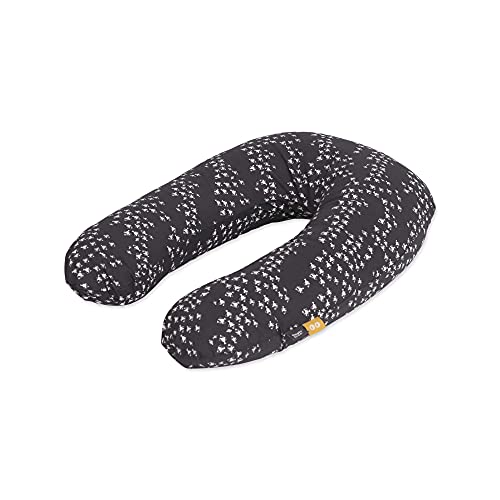 SIMPLY GOOD. Almohada de Lactancia, la Almohada de tamaño amamantar o Alimentar con biberón, Funda extraíble para Lavar (Pescado Blanco sobre...