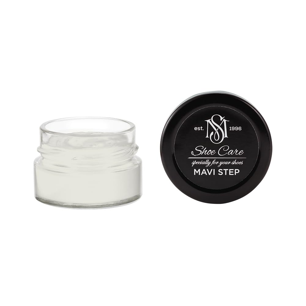 Crème de cirage cuir lisse Brume Gris Olive NCS S 1002-Y rénovateur couleur MAVI STEP