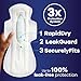 Always Maxi Feminine Pads For Women, Size 5 Extra Heavy Overnight Absorbency, With Wings, Unscented, Pack Of 20
