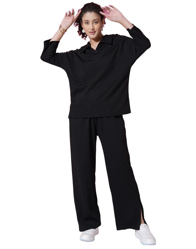 Image of SIRIL Women's Solid Co-Ord Set