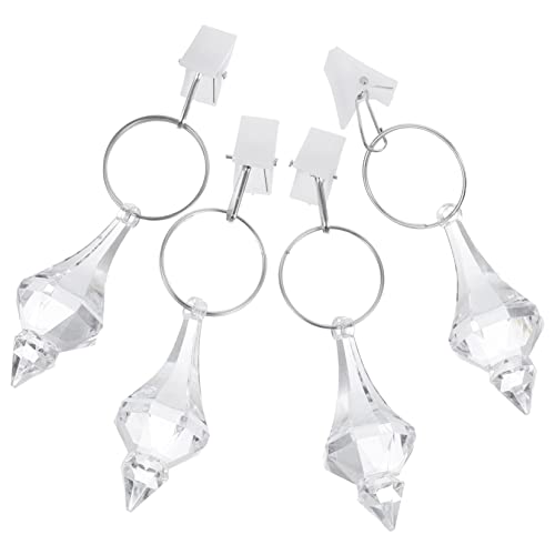 Pesas de cortina de cristal Beatifufu con diseño decorativo fino 5