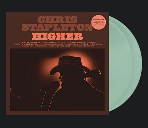 Album Art for Higher Coke Bottle Clear Record LP, Chris Stapleton Vinyl by Chris Stapleton