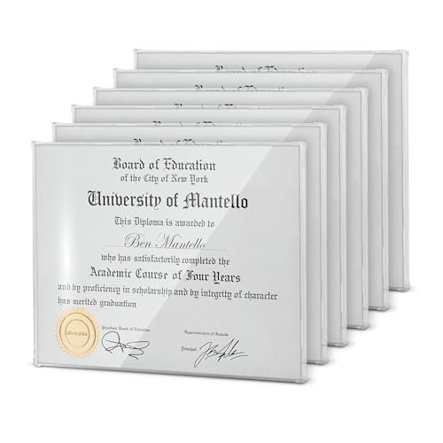 Mantello Essentials Mantello Modern Minimalist 8.5 X 11 Document Frame Diploma Frames cover