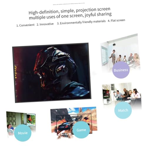 Écran de projection pliant en polyester léger et rétractable pour l'extérieur - 6