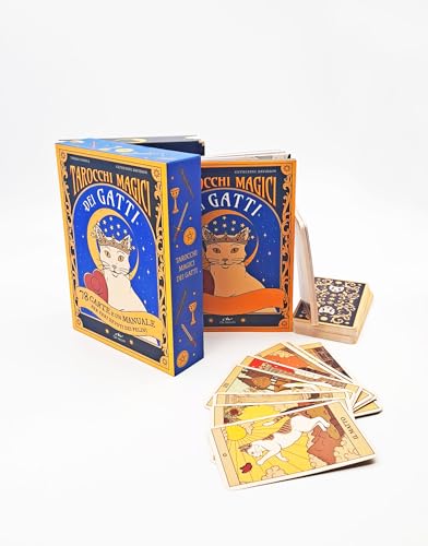 Tarocchi magici dei gatti. 78 carte e un manuale per veri devoti ...