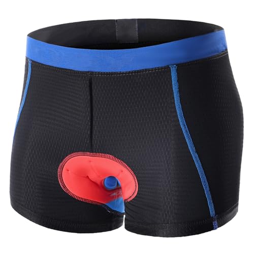 Calzas ciclismo hombre Lixada con acolchado 3D miniatura 3