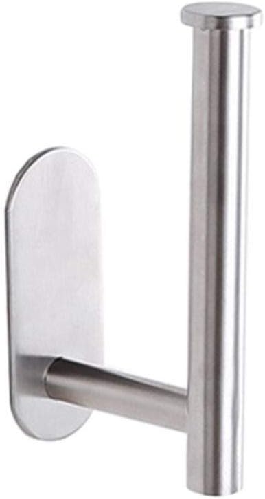 Self-Adhesive Toilet Paper - Easy Wall Bathroom Roll Dispenser, No Drilling Required