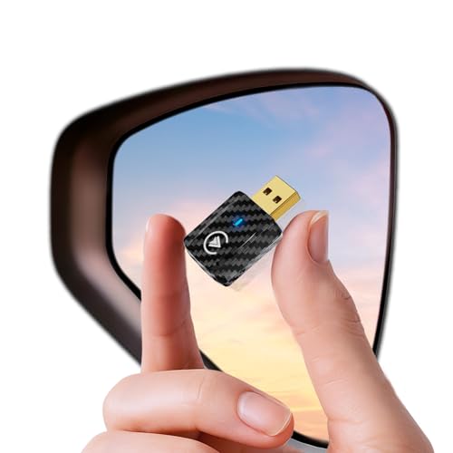 MSXTTLY 2in1 Carplay Wireless Adapter Android Auto Wireless Adapter, Mini