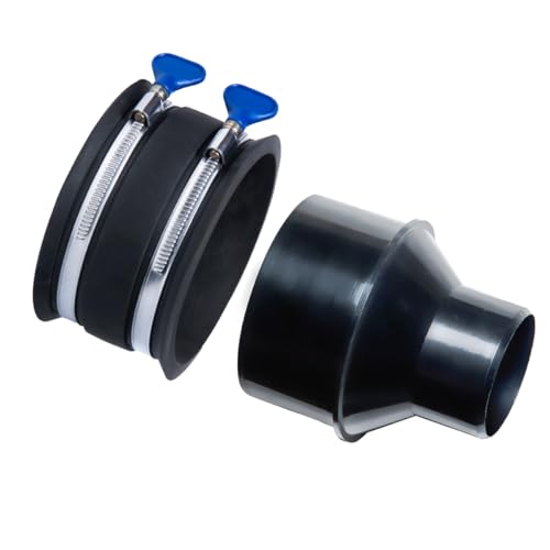 POWERTEC 4 Inch to 2-1/2 Inch Reducer and Flex Cuff
