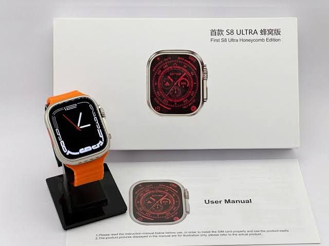 PREMIUM S8 ULTRA 1.96 HD Display Ultra Smart Watch with Extra Band and 4G SIM Card, App Store Working, Google Maps, Facebook, YouTube Working, Sports Features, Support 1GB RAM 16GB Storage (B0D45MX8JF) Amazon Price History, Amazon Price Tracker