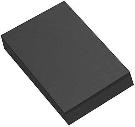 BCreativetolearn Recycled A3 Black Sugar Paper 25 Sheets, Great Arts and Crafts for Kids, Drawing, Painting & Scrapbooking Supplies. 42 x 29.7cm Sheet Size
