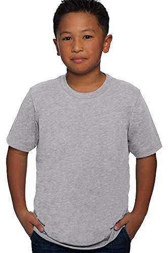 Next Level Big Boys' Tri-Blend Baby-Rib Soft Jersey T-Shirt, Premium Hthr, M