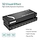 MT-VIKI 1x8 HDMI Splitter 1 in 8 Out Gleichzeitig HDMI Splitter 8 Monitore Mirror Unterstützt 4K HD Monitore HDCP1.4 mit DC-Stromversorgung 30m Langstreckenübertragung