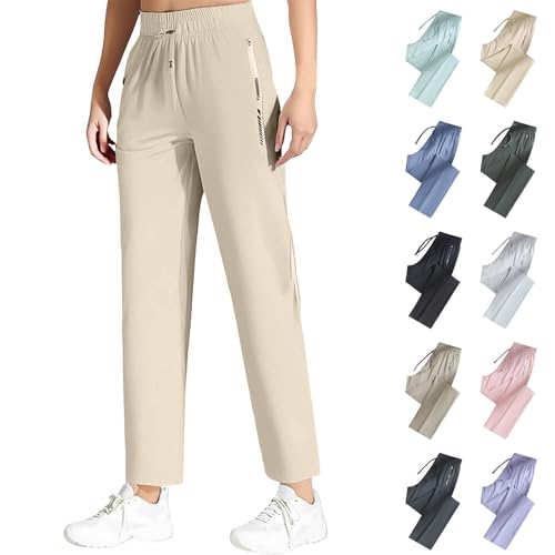 Image of New Sport Ice Silk Pants for Women Over 50,Travel Pants Women,