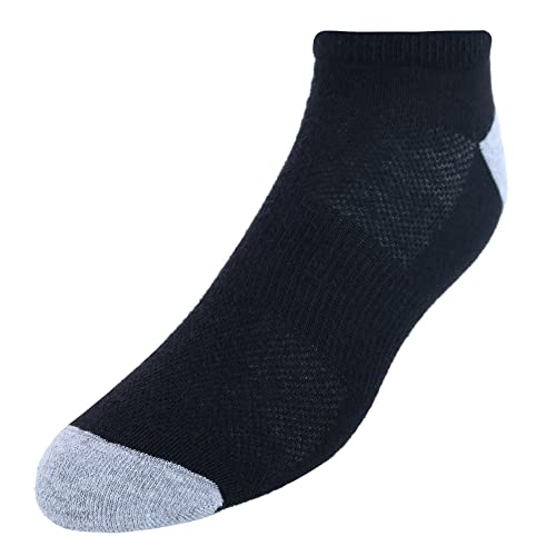 Image of Hanes Men's Socks, Active Cool X-temp Lightweight Moisture-wicking Cushioned Ankle, Crew and No Show, 12 and 14 Pair Packs