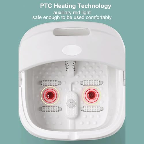 Tina de Masaje para Pies Eléctrica PUCHEN 110V Plegable miniatura 2