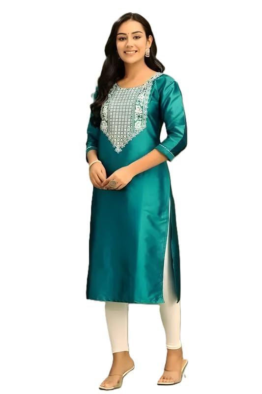 coco fab Lightweight Comfortable Women’s Kurta Set Perfect for Celebrations Elegant design-picture-50