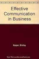 Effective Communication in Business 0538055200 Book Cover