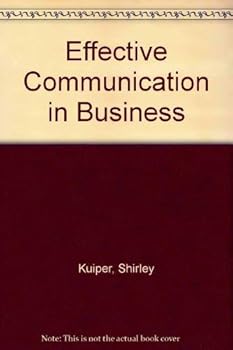 Hardcover Effective Communication in Business Book
