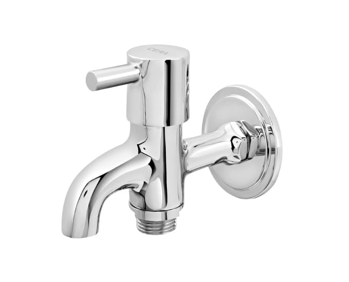 Cera Garnet 2 Way Bib Cock Single Handle Faucet | Wall Mount