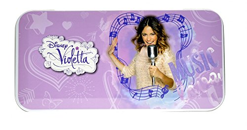 Violetta set trucco astuccio in metallo con
