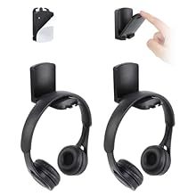 【Foldable and Space-saving】The headset stand can be folded up when not in use to create a neat and organised environment. When folded, it is smaller than the palm of your hand. Great for space-saving. The headphone arm is covered with soft rubber pad...