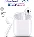 Produktbild Bluetooth Kopfhörer,In-Ear Kabellose Kopfhörer,Bluetooth Headset,Sport-3D-Stereo-Kopfhörer,mit 24H Ladekästchen und Integriertem Mikrofon Auto-Pairing für Samsung/Huawei/iPhone/Airpod/Android