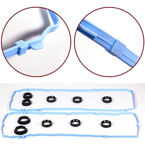 Image of VC1184G for Chrysler Pacifica 3.6 Valve Cover Gasket 2017 2018 2019 2020 2021 2022 Dodge Durango Jeep Gladiator,Grand Cherokee,Wrangler Ram 1500 Promaster 1500 2500 3.6L V6 Naturally Aspirated VS50919