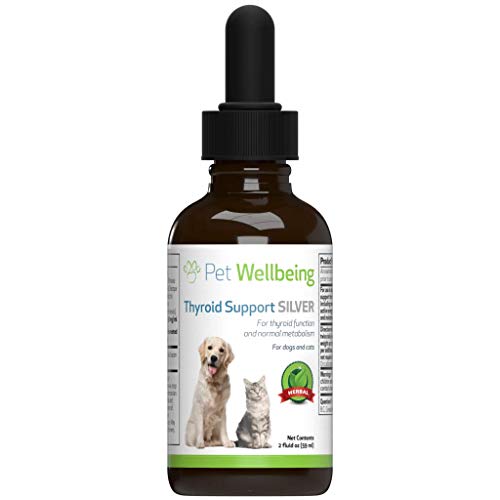 Pet Wellbeing Thyroid Support Silver for Dogs - Natural Support for Hypothyroidism