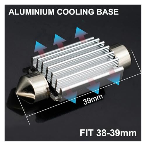 Luces matrícula coche BMW E61 E60 E39 iluminación trasera blanca 6000K plafón LED 4