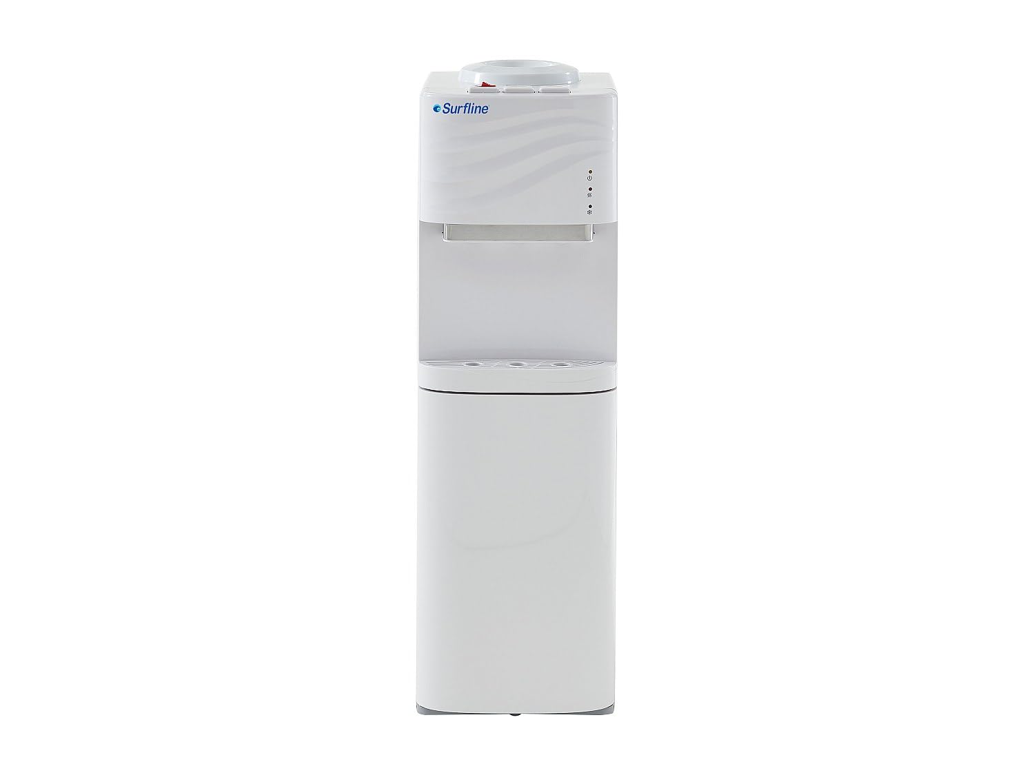 Vente-unique - Fontaine à Eau bonbonne - Eau Froide/Chaude - 11 /18L - Blanc - FORTEX