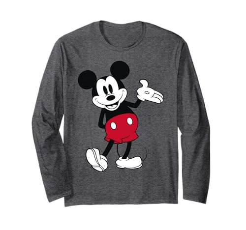 T-shirt Mickey Mouse Disney manches longues la solution style confortable de mi-saison