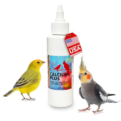 Morning Bird Calcium Plus Liquid for Birds – Calcium Supplement with Vitamins and Minerals for Strong Eggshells, Healthy Bones - Support Growth, Breeding, and Wellness for All Birds 4 Fl Oz - image 8