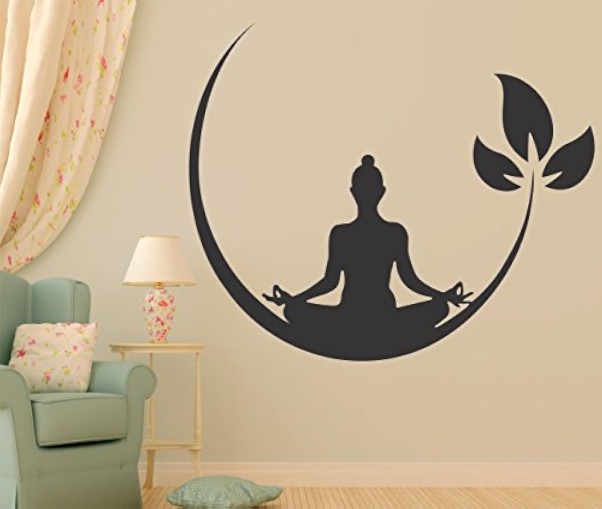 WALLSTICKY Yoga Image Sticker