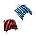 RC Toys Models For 16101 16102 16103 16201 1/16 RC Car Heat Sink Lightweight Assembly Replace Modification Spare Parts Accessories RC Vehicles(Red)