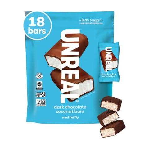UNREAL Dark Chocolate Coconut Bars Cover