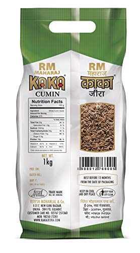 Image of RM MAHARAJ KAKA Jeera Sortex Clean (Cumin), ( 1 KG )