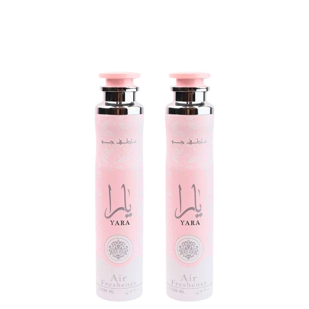 Paquete de 2 - Ambientador Yara, Rosa, 300 ml