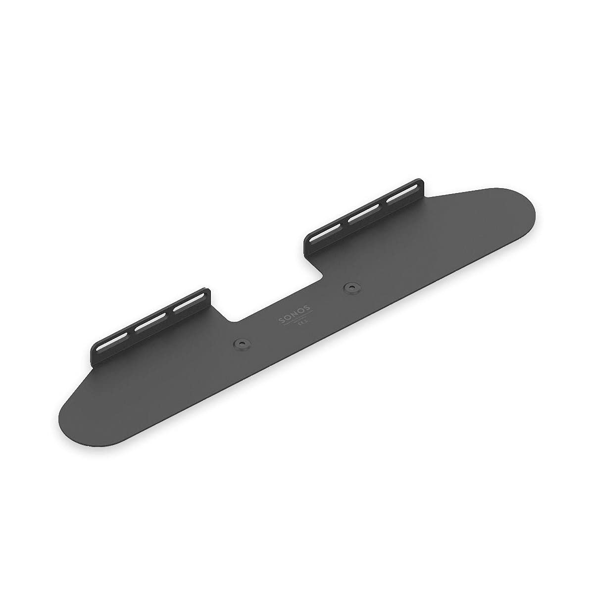 Sonos - Beam Mount - Support pour la Barre de Son Sonos Beam - Accroche/Fixation Murale - Sans Vibration - Discret et Sécurisé - Montage Facile - Noir