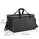 Trunab Protective DJ Tasche, Organizer Kabel Tasche, DJ Tasche Groß mit Abnehmbaren Trennwänden und 15,6’’ Laptopfach, Tragetasche für DJ-Zubehör, Musikinstrument