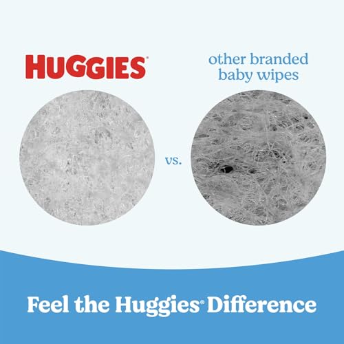 Image of Huggies Natural Care Cucumber, Aloe and Vitamin E Baby Wipes, Hypoallergenic, Scented, 10 Flip-Top Packs (560 Wipes Total), Packaging May Vary