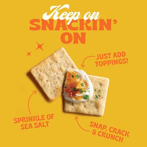 Image of Back to Nature Classic Round Crackers + Crispy Wheat Crackers + Stoneground Wheat Crackers, Non-GMO, Plant-Based Snack Cracker, Made with Whole Grains, Snack Happy