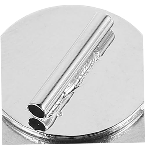 Evita perforar la ropa con este convertidor magnético redondo plata para broches 8